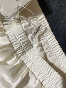 White Skirt with Bows