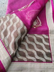 Beautiful Pink Saree