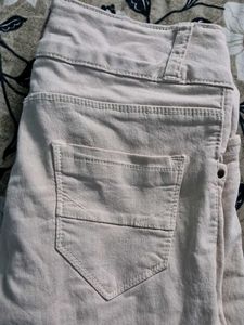 Beige Colour Women Jeans