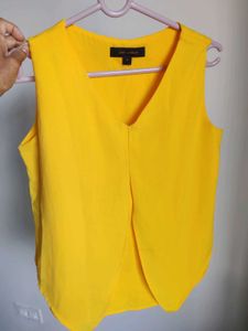 Yellow Sleeveless Top