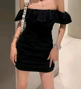 Off-Shoulder Mini Dress