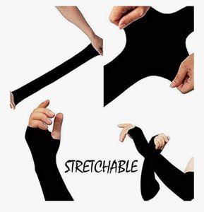X hand cover for self protection, black colour