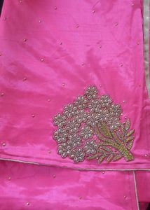 Beautiful Magneta Saree