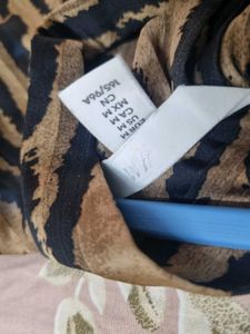 Animal Print Long Sleeve Top