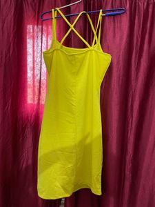 Yellow Mini Dress💛