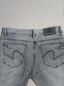Grey Wash Slim Fit Jeans