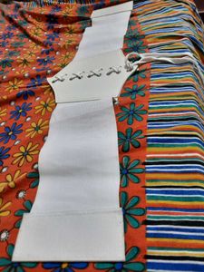 White Corset Belt