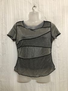 Tenzyal Grey Short Sleeve Top