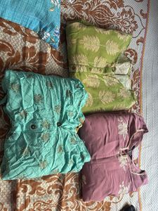 3kurti ForSale Just To EmptyWardrobe(All Medium S)
