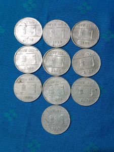 1 Rupee Cross Coins Unity In Diversity 10ps