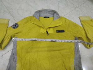 Yellow Pullover bust till 38and half