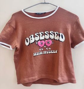 Cute Graphic Print Tee