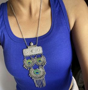 Oxidised Peacock Feather Design Set
