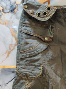 Olive Green Cargo Pants