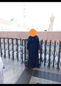 Elegant Navy Blue Ethnic Burkha