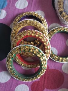 Rajasthani Worked Bangles