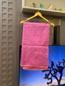 Pink Ethnic Saree