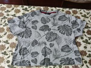 Women Short Grey Tshirt