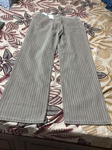 Striped Wide Leg Pants