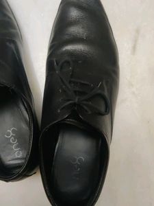 One8 By Virat Kohli Branded Formal Black Shoes For Men