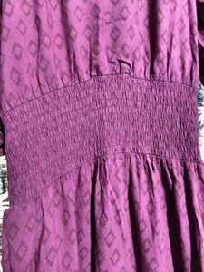 💜Zudio Purple  Maxi Dress💜