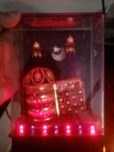 Makkah Madina Lamp With Wired