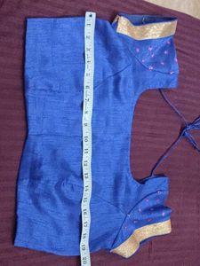 Blue Saree Blouse