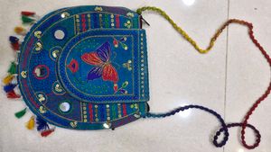 Two Sling bag with mobile pouch