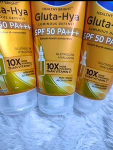 Vaseline Gluta Hya - Antioxidant SPF 50 PA+++ Sunscreen for Face &amp; Body | Glutathione &amp; Hyaluronic Acid infused Sunscreen 175 ML