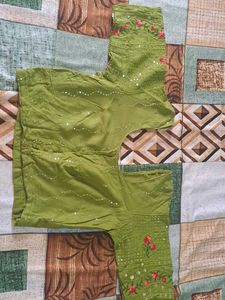 Embroidery And Tikki Work Blouse