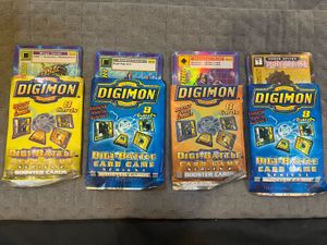 Digimon Cards (4 Decks)