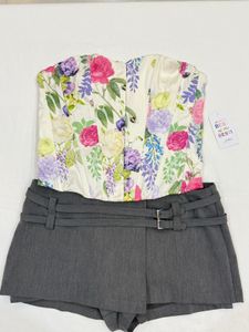 Bridgerton Floral Corset Top