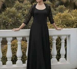 Elegant Black Maxi Dress