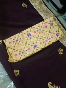 New Saree With Blouse