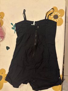 Black Romper Playsuit