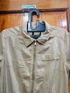 Khaki Romper Jumpsuit