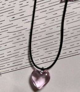 Baby Pink Transparent Pendant 🩷