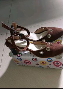 Brown Colour Heels