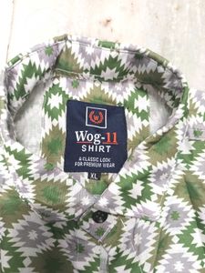 Printed Casual Shirt For Man