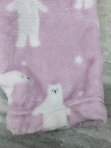 Cute Bear Print Baby pyjama set