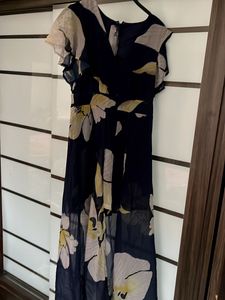 Floral Print Midi Dress