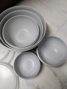 Container With Lids - Set of 5