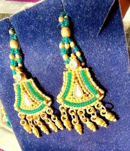 Simple Necklace With Earrings
