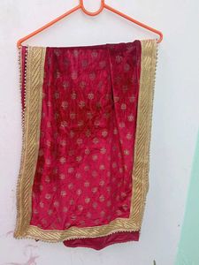 Serwani With Khanger And Mala Only One Time Wear