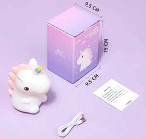 Cute Unicorn Silicon Multicolour Lamp Just For 999