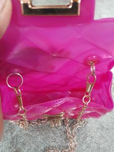 Pink Mini Clutch