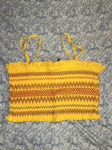 Yellow Tube Top