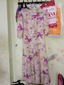 Floral Print Maxi Dress