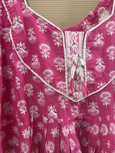 Cotton Maxi- Pink