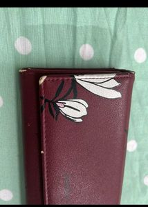 Floral Print Wallet